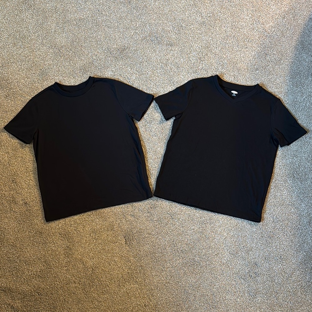Old Navy Classic Black Tees Bundle